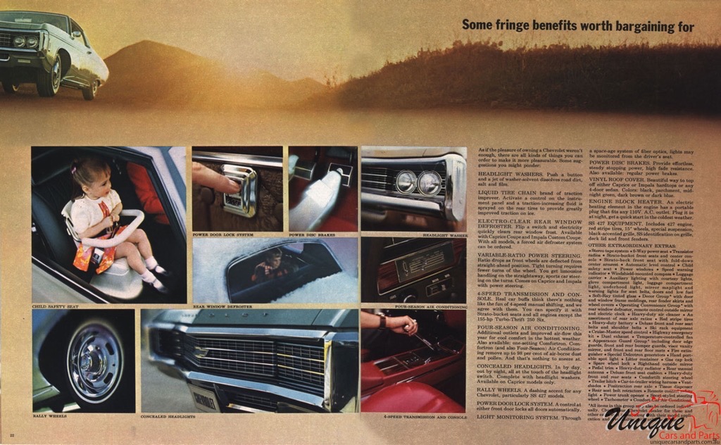 1969 Chevrolet Full-Size Brochure Page 7